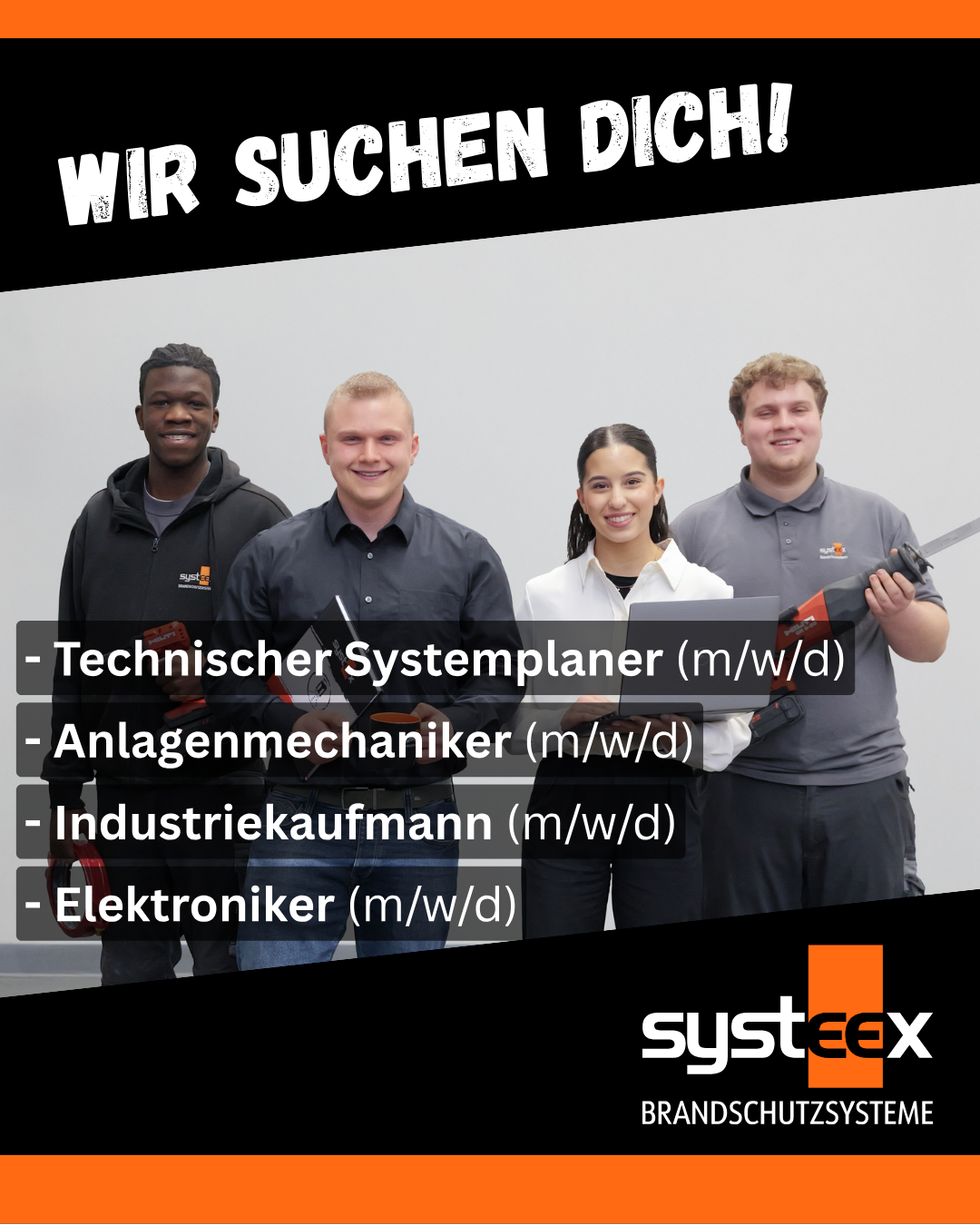Diverse Jobs - Systeex Brandschutzsysteme GmbH